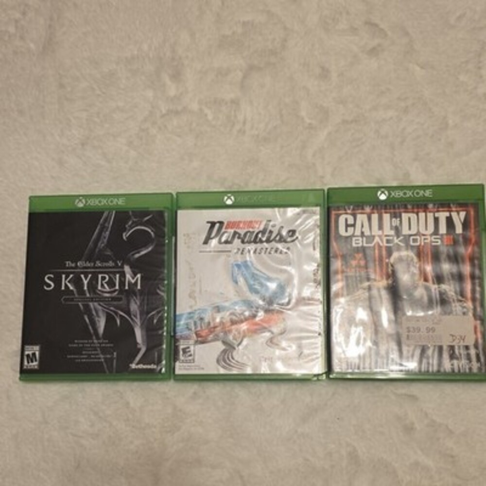 Xbox One Games - Choose / Pick Your Game - Skyrim, COD, Burnout - Tested!